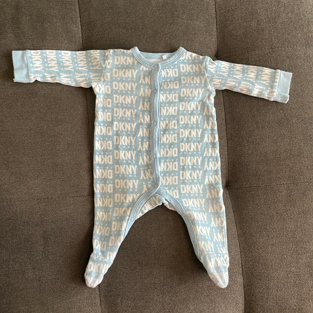 DKNY‎ Blue and White Baby Sleeper